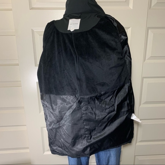 AVEC Les Filles Black Jacket Military Cargo Style Water Repellent Utility Jacket - Picture 11 of 14